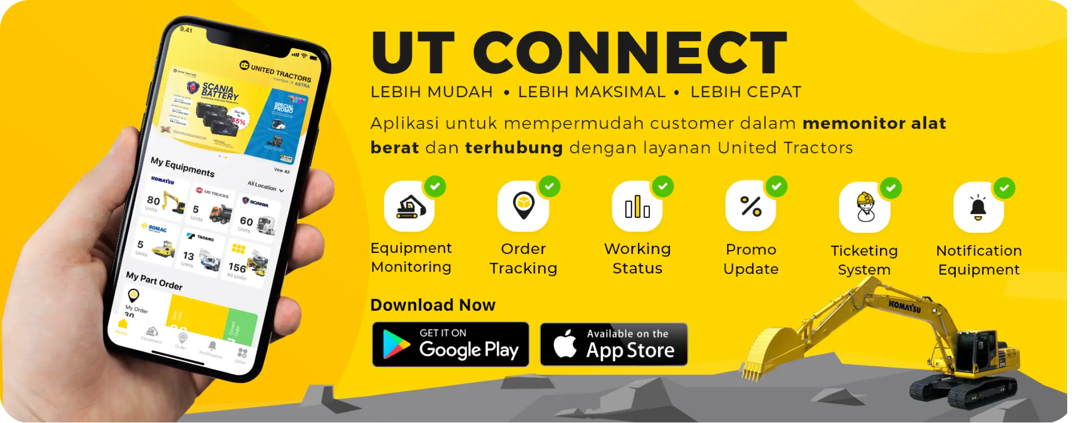Banner cara mudah belanja di UT Connect